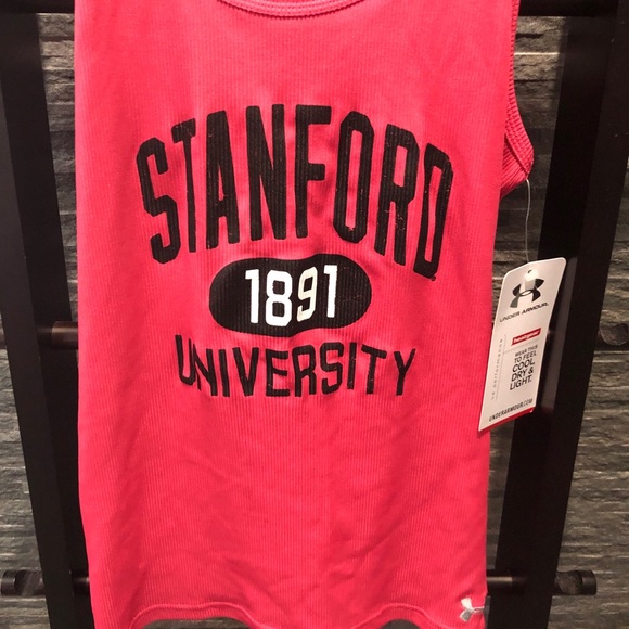 NWT Under Armour Stanford Girls Tank Top - Picture 3 of 5